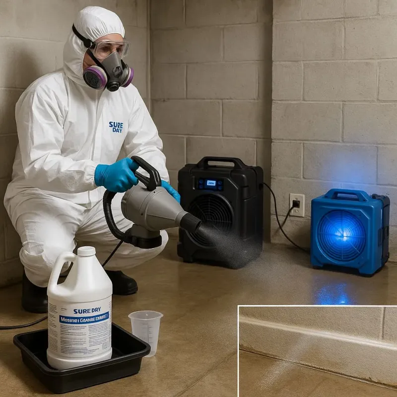 Sanitization and Odor Removal process in Hillsdale, NJ