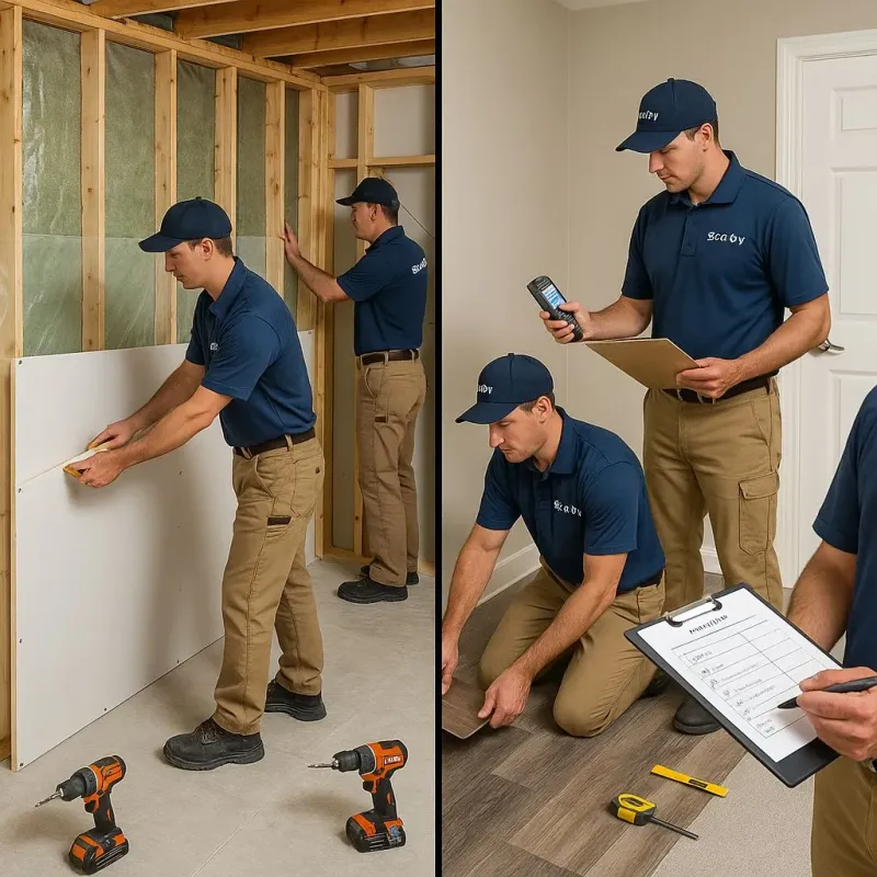 Repairs and Reconstruction process in Hillsdale, NJ